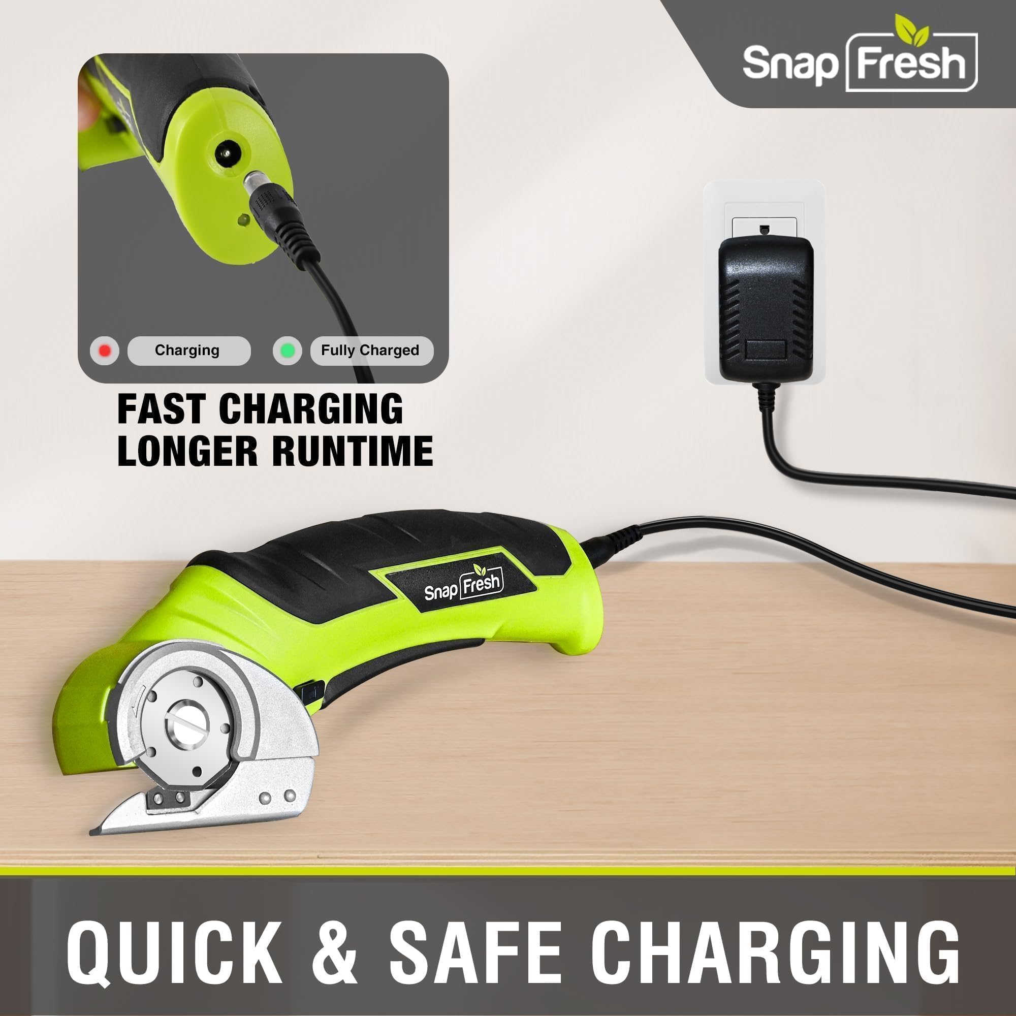 SnapFresh lightweight design at 0.87 lb minimizes fatigue.