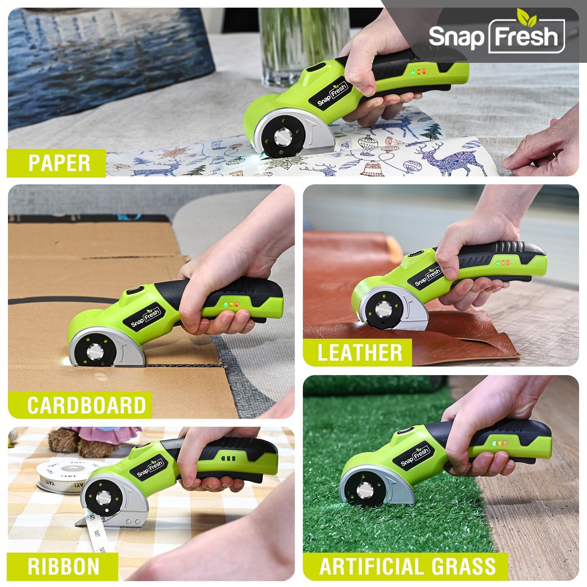 SnapFresh SP5091 battery 2.0Ah enables longer cordless use