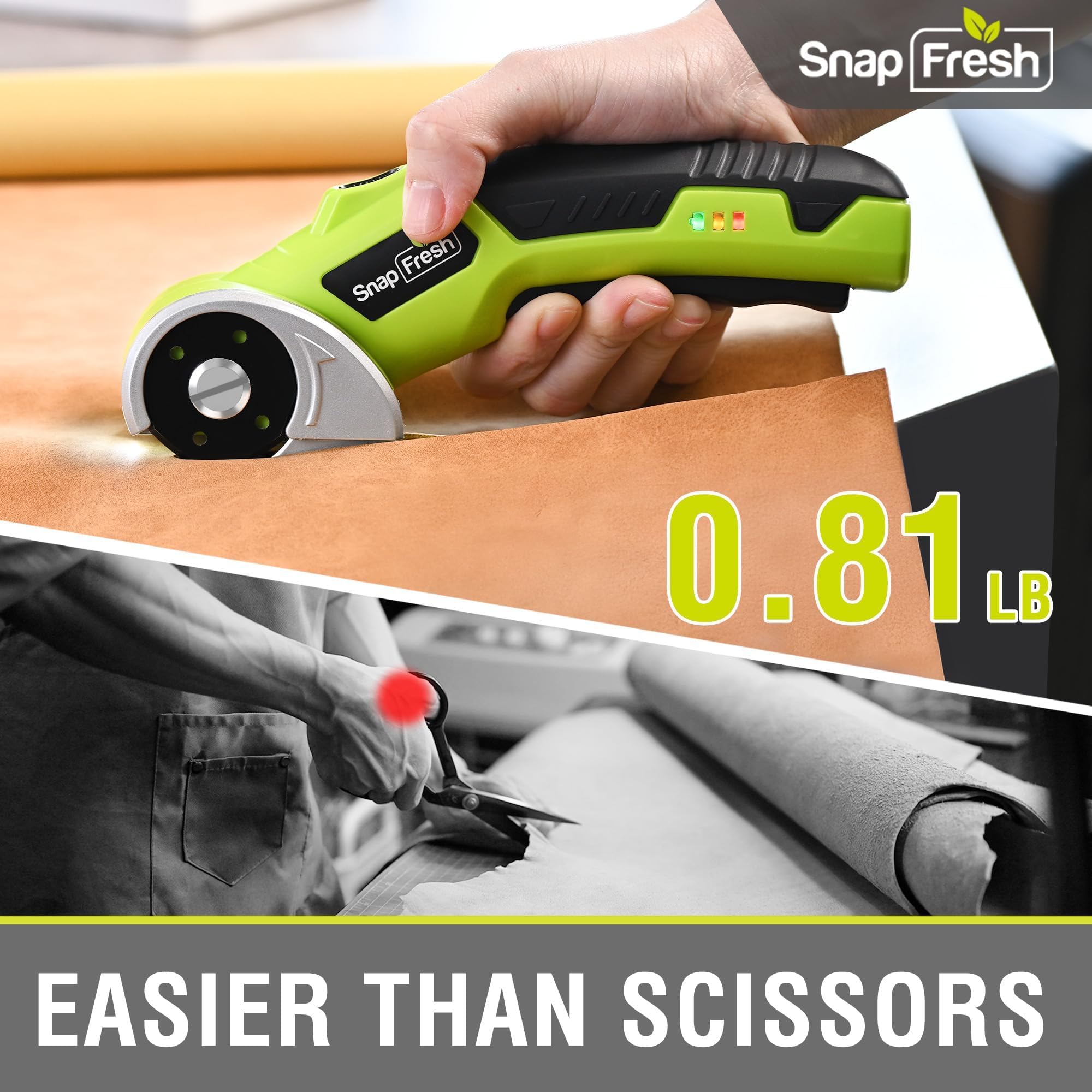 SnapFresh SP5091 includes extra blades for versatile material cutting