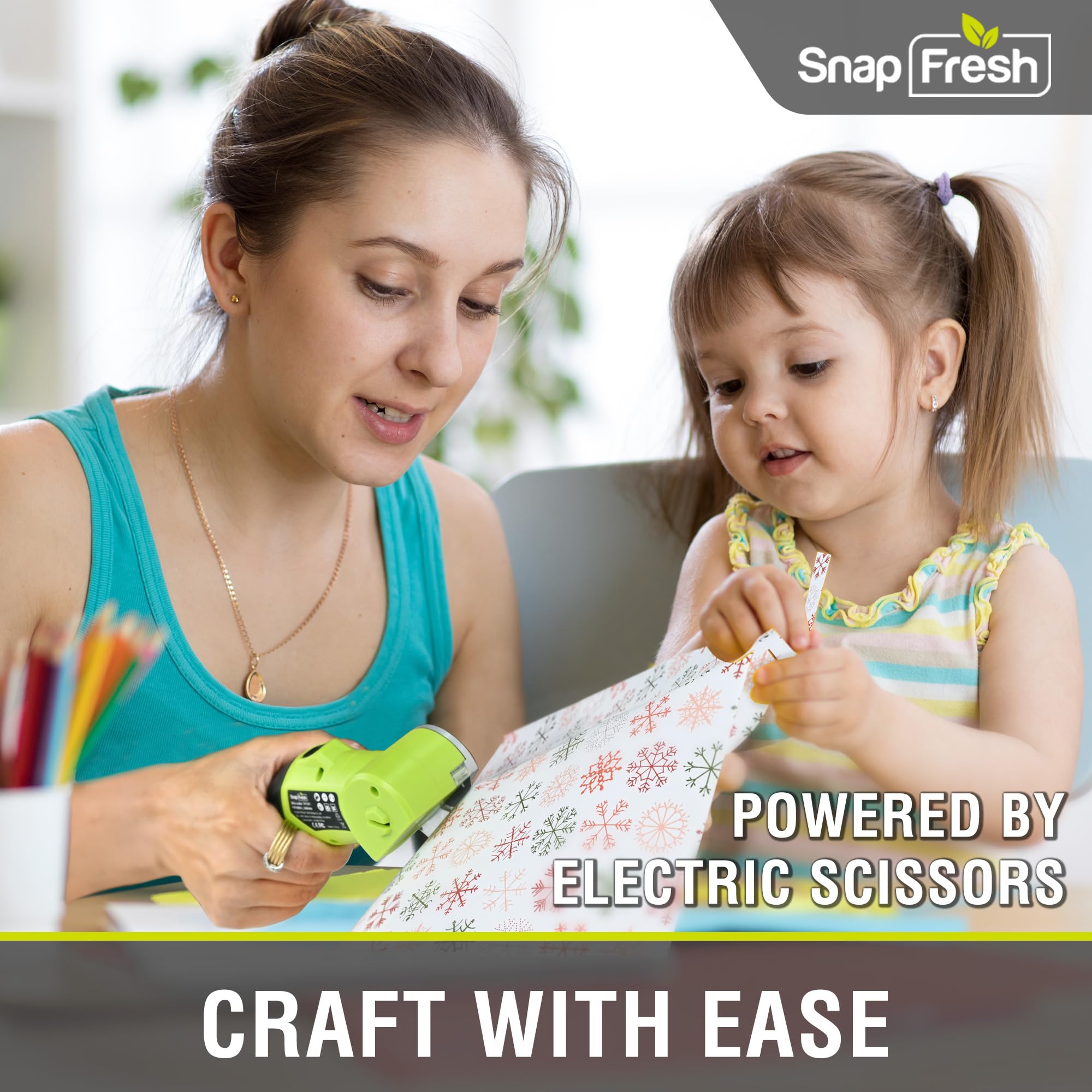 SnapFresh SP5091 rechargeable box cutter with LED light for precise cuts