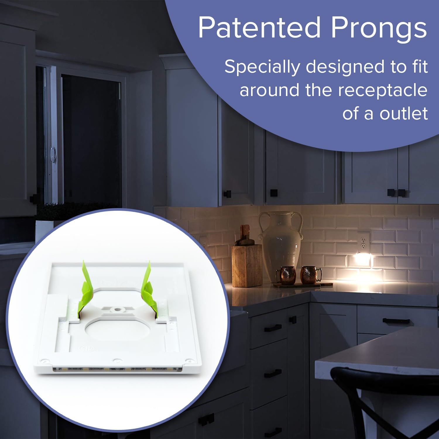 GuideLight frees up outlets for daily devices and appliances