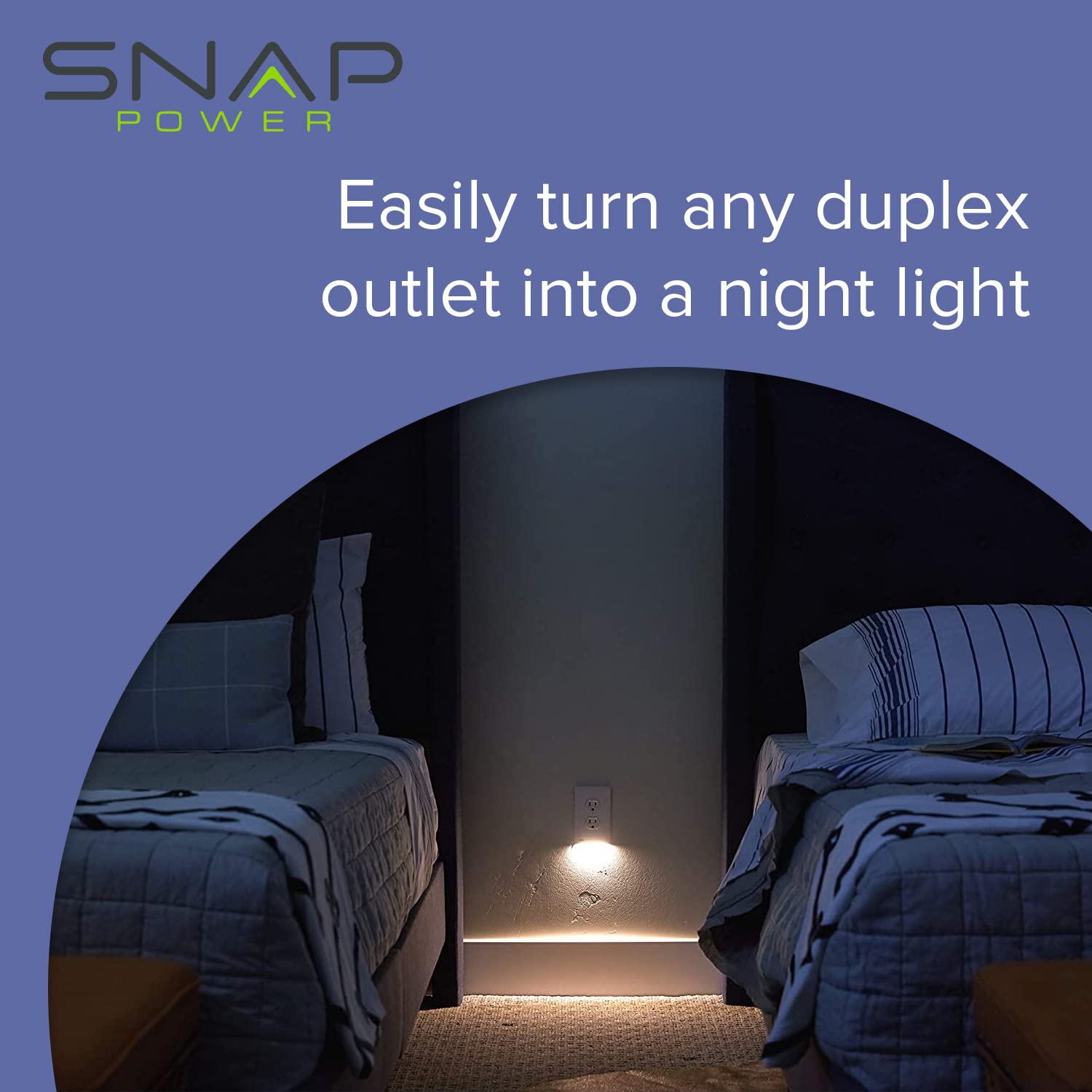 GuideLight frees outlets for chargers and lamps for a clutter-free space.