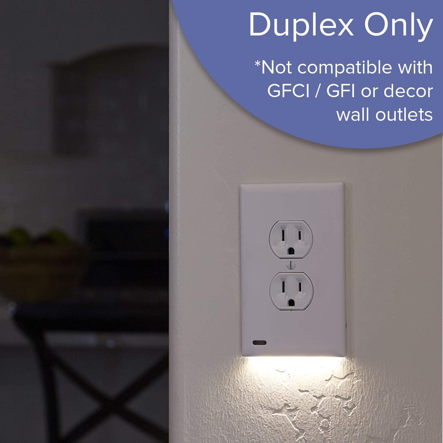 SnapPower GuideLight installs easily with no tools or wiring.