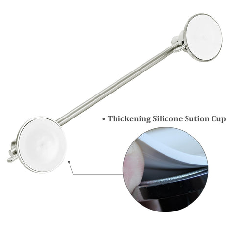 Sneatup heavy-duty silicone suction cup provides strong stability for heavy towels.
