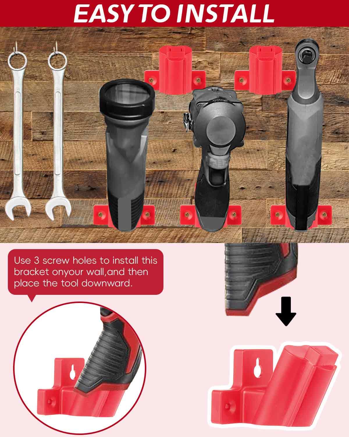 SNESAW organized drills, saws, lights, and ratchets reduce clutter and improve access.