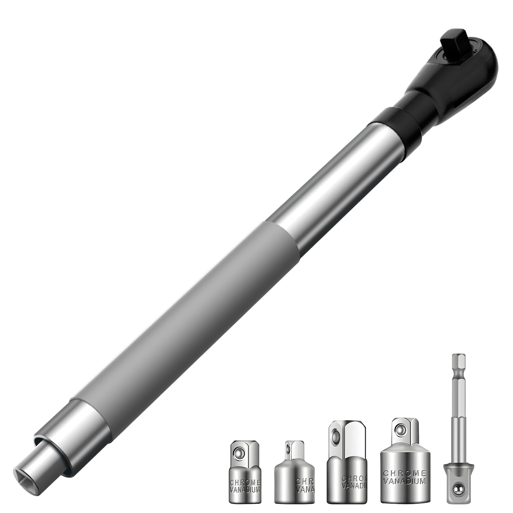SNEZHANA offset extension wrench side view for tight-space reach in automotive work.