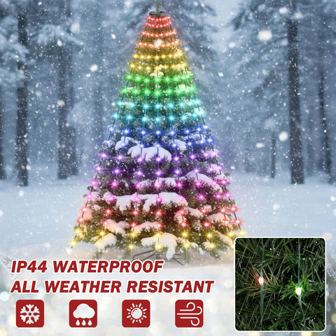 Snorvindle lights suitable for indoor and outdoor use on trees and spaces