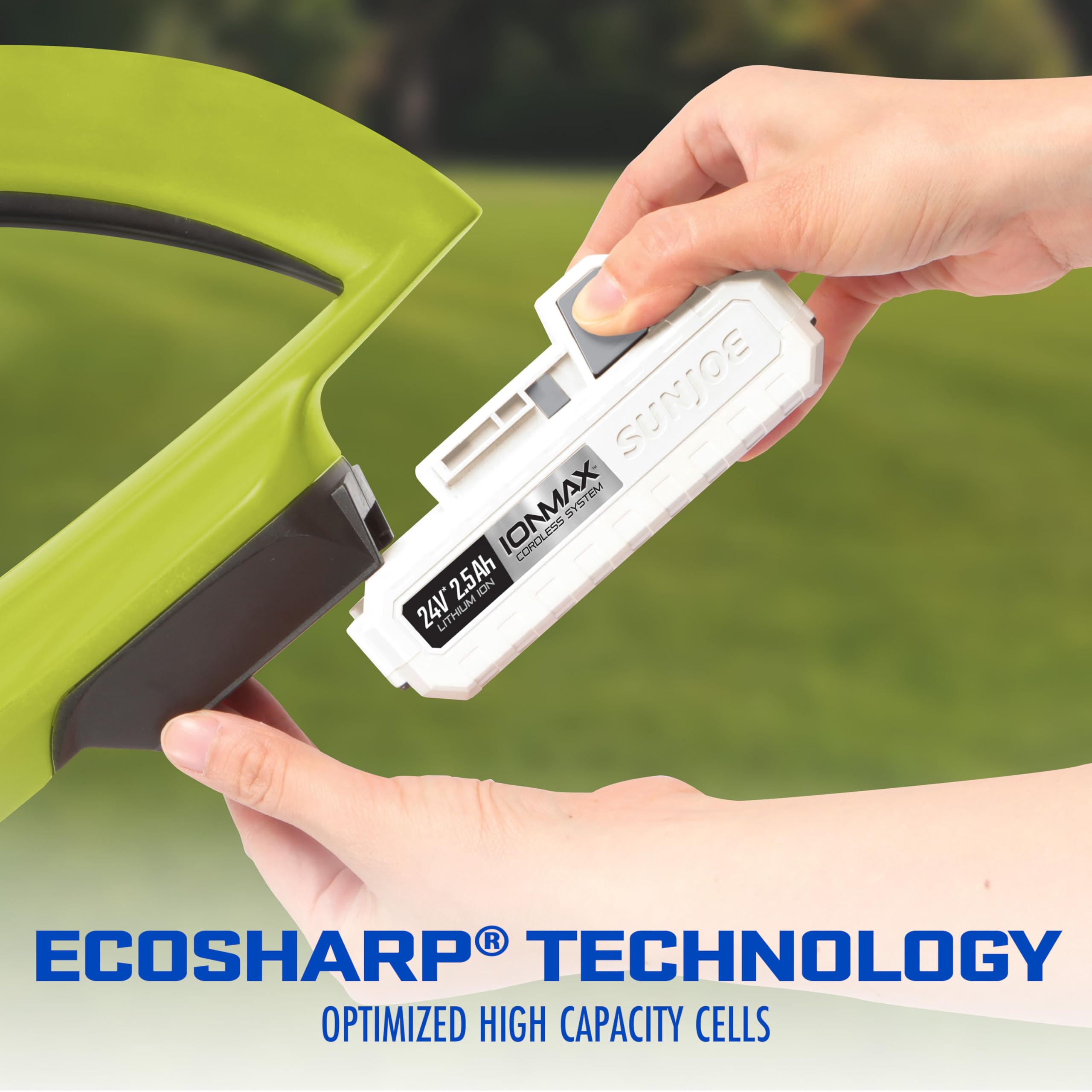 Lightweight 1 lb battery supports comfortable handling on tasks
