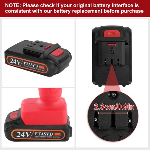 Snowtaros 24V battery in hand showing portable, reliable power