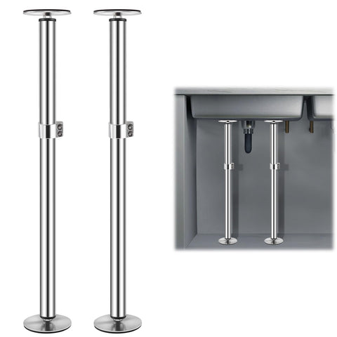 Snowtaros two-pack offers reliable support for multiple sinks.