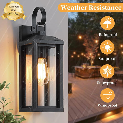 SNRU tempered glass shade highlights the bulb for a refined look.