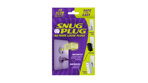 Snug Plug stabilizes a loose outlet for safer daily use