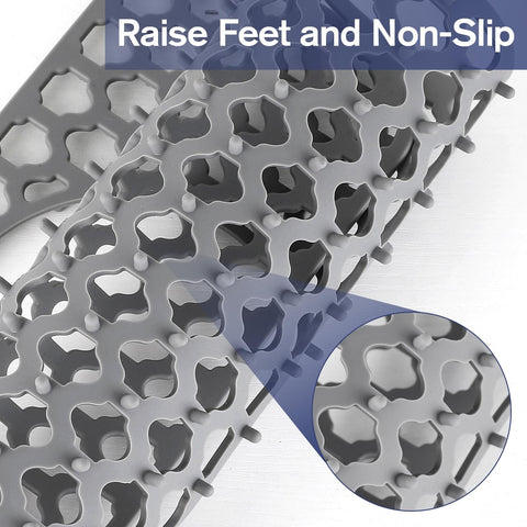 Snuggery heat resistant mat withstands pans up to 500°F.