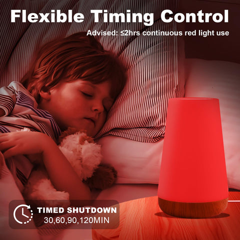 SNVHLQ night light featuring stepless dimming and timer options