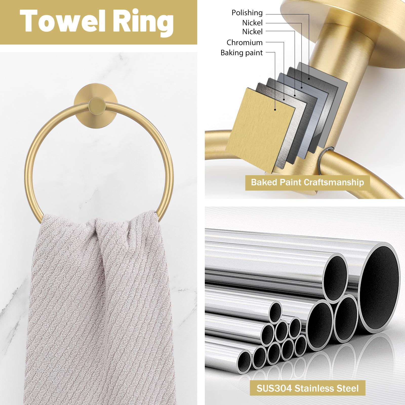 Soaez toilet paper holders on wall for easy reach.