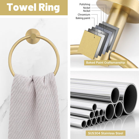 soaez brushed gold toilet paper holder adds convenience in any bathroom