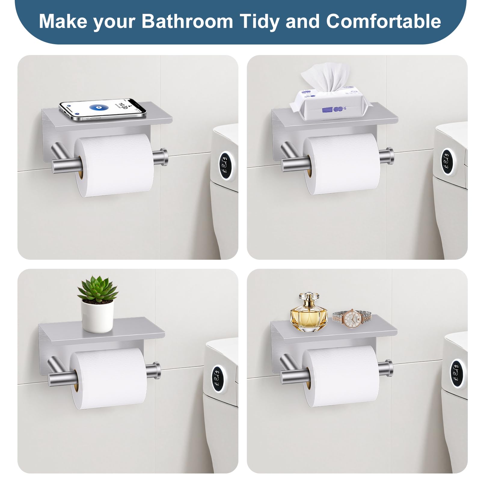 soaez brushed nickel towel rack 23.6-inch provides ample drying space.