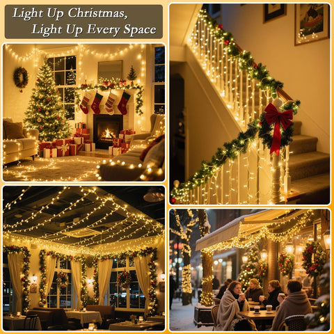 Soagrc cool-to-touch family safe lights for decorating with kids.