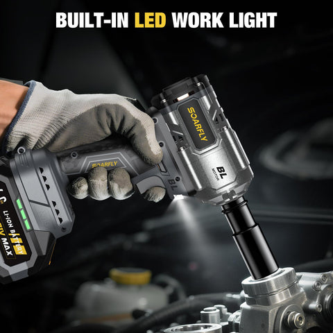 SOARFLY Forward/reverse with brake-stop demonstrates safe fastener handling.