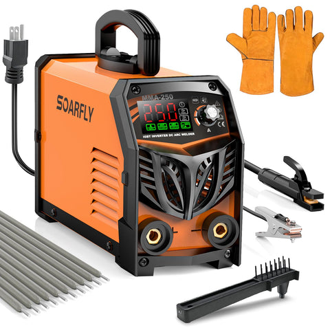 SOARFLY Stick Welder front view for portable on-site welding