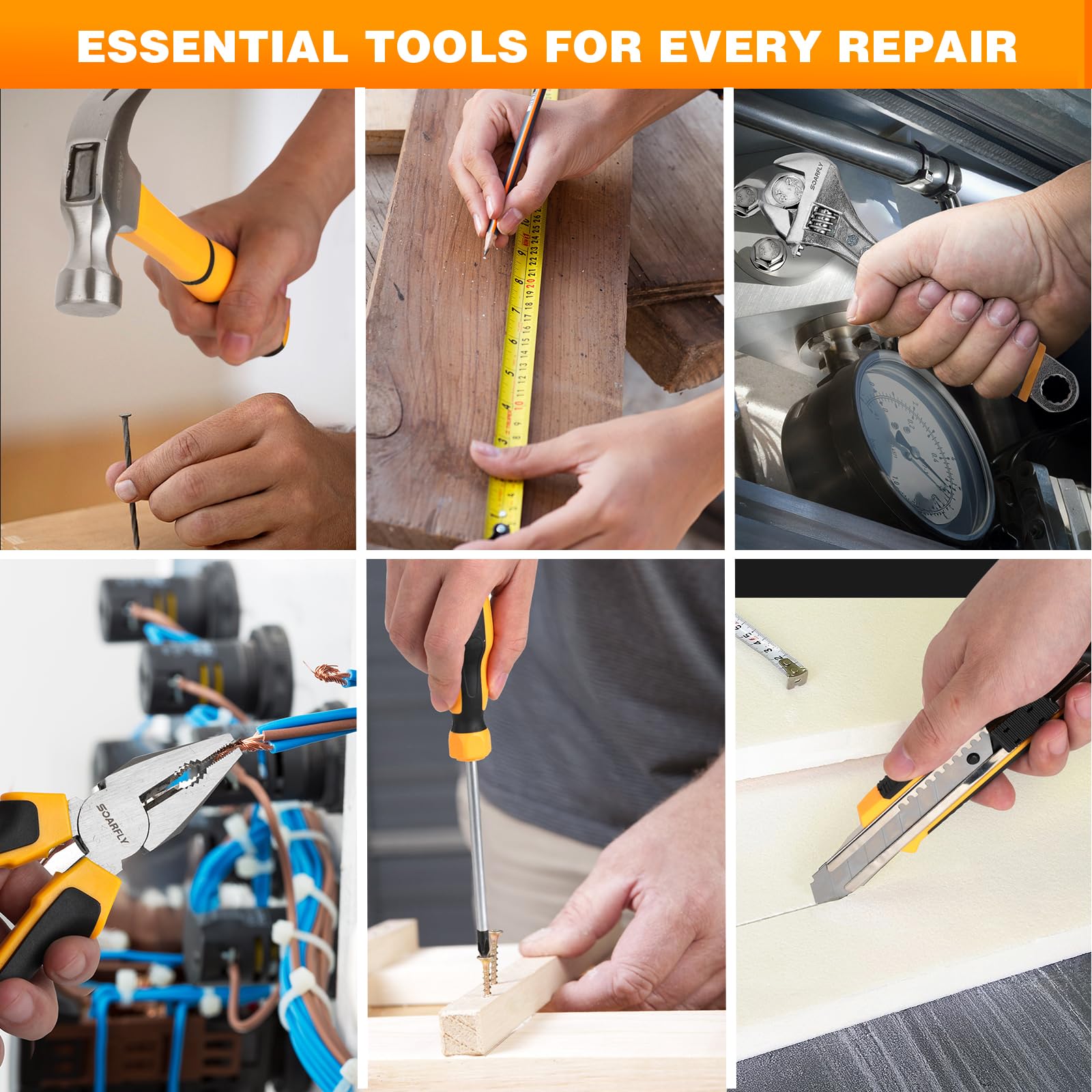 SOARFLY Upgradd reinforced toolbox keeps tools secure during transport