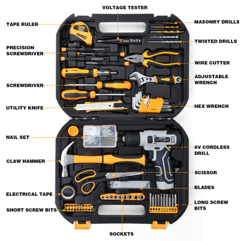 SOARFLY Upgradd toolbox with contents ready for everyday repairs