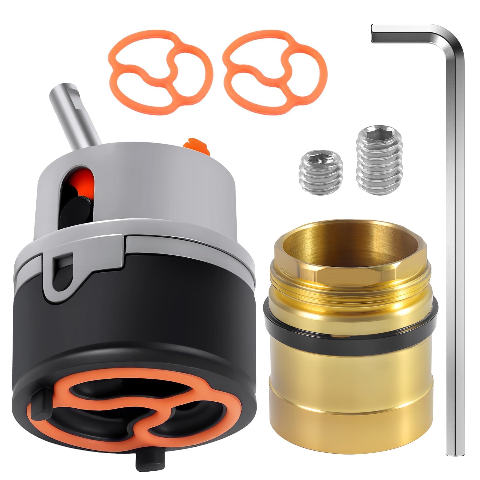 SOASEMBE RP50587 cartridge pack for Delta faucet replacement and easy installation.