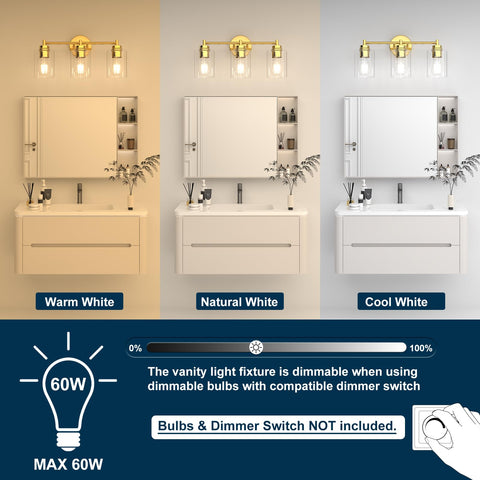 Sobrovo up-down mount vanity light suitable for bathrooms and hallways