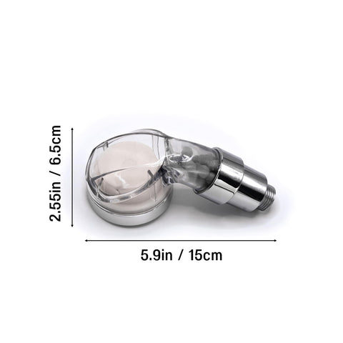Socila sprayer head easy-clean surface for quick maintenance.