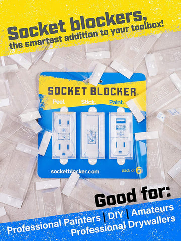 Socket Blocker 60-pack packaging ready for renovation kits
