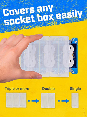 Socket Blocker saves time masking vs tape during painting