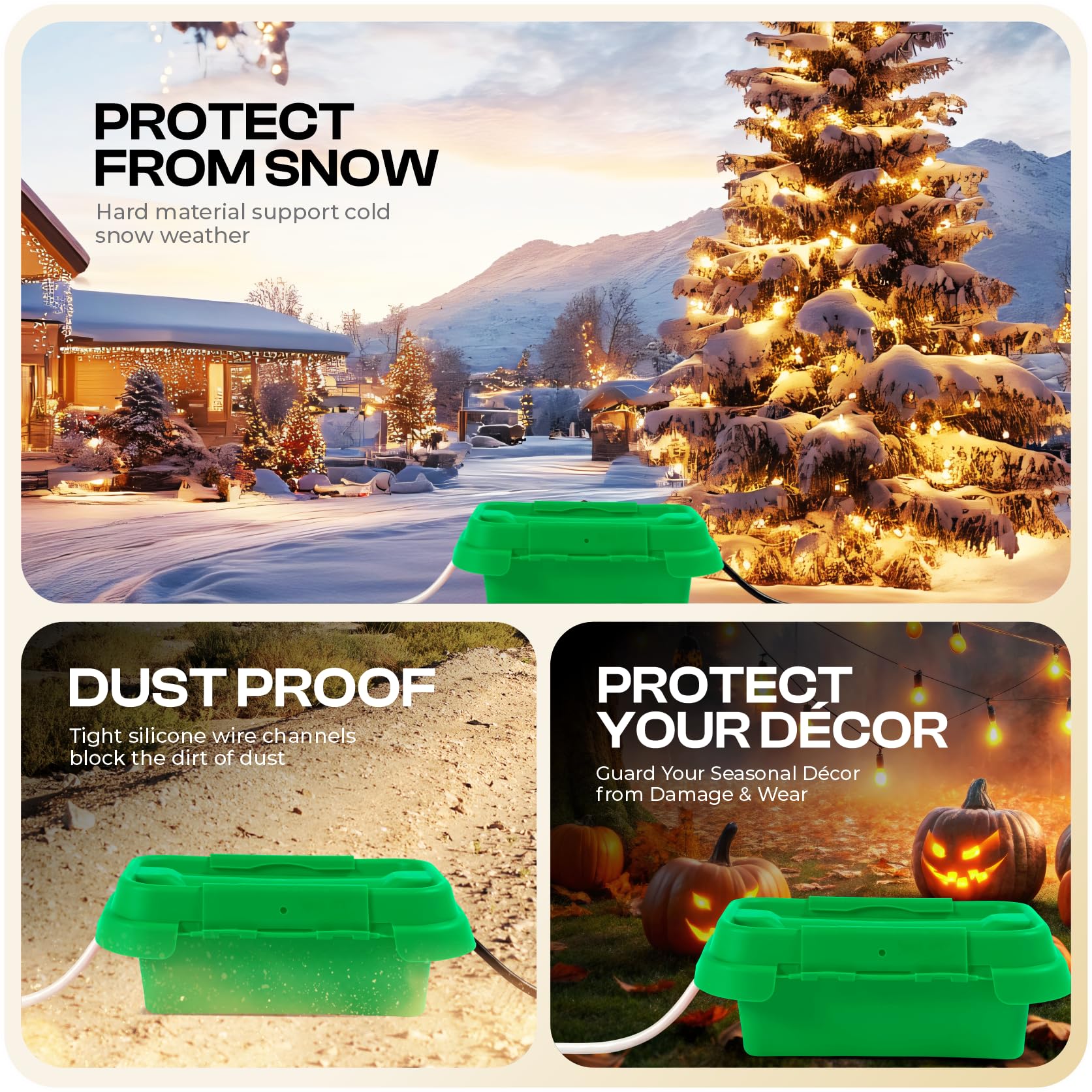 SOCKiTBOX durable outdoor box for lights and tools