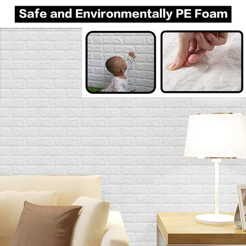 Sodeno 3D foam wall panels 10-piece set for easy DIY upgrades
