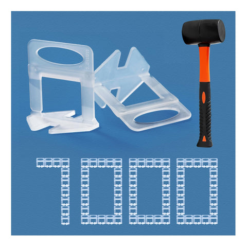 SODTAK tile leveler clip set for precise alignment during curing.