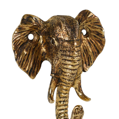 SOFFEE DESIGN elephant head hook complements farmhouse decor style
