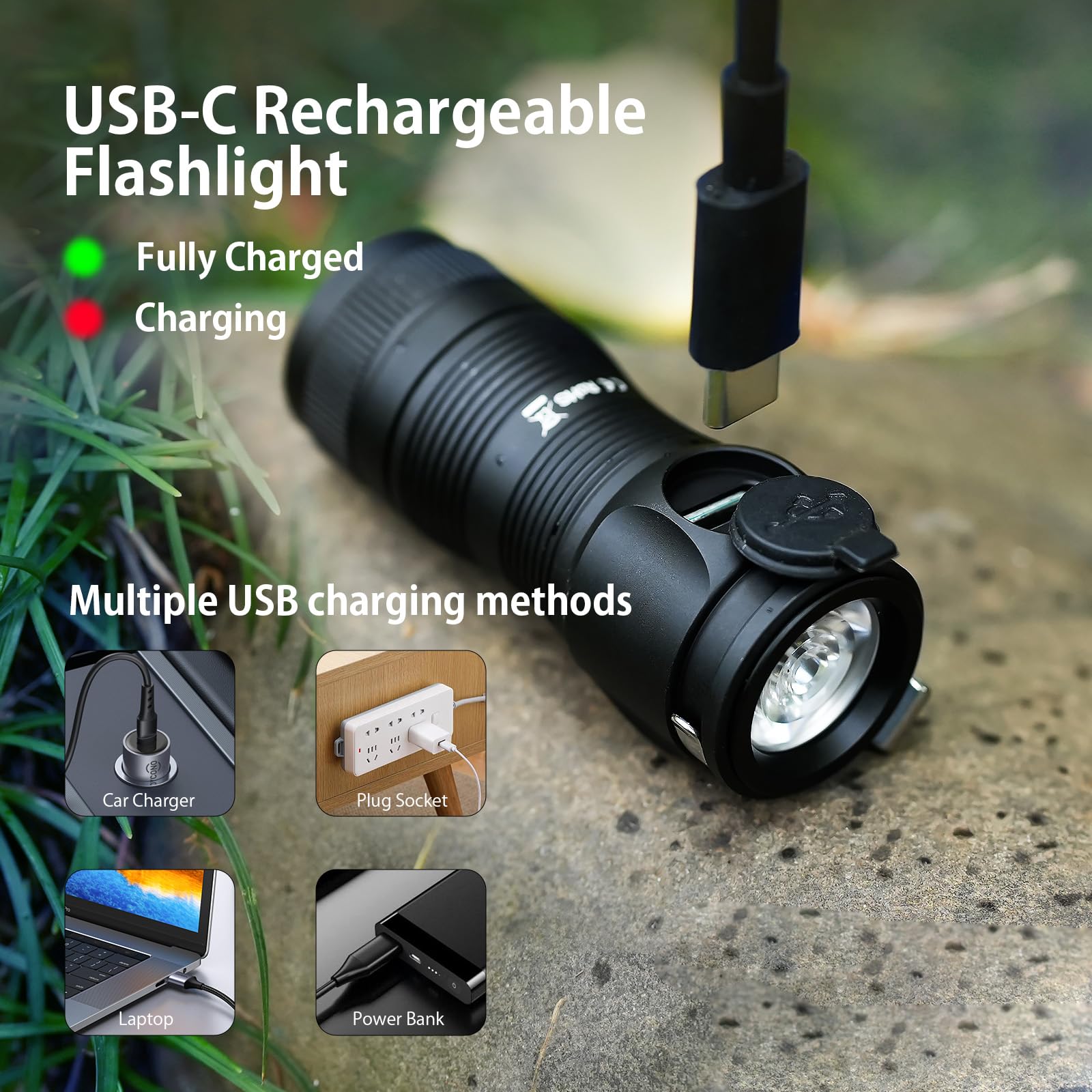Sofirn SC13A USB-C charging for quick top-ups.