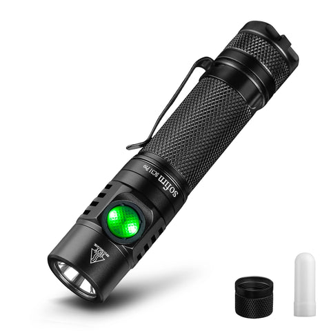 Sofirn SC31 Pro front view for everyday carry and bright, instant illumination.