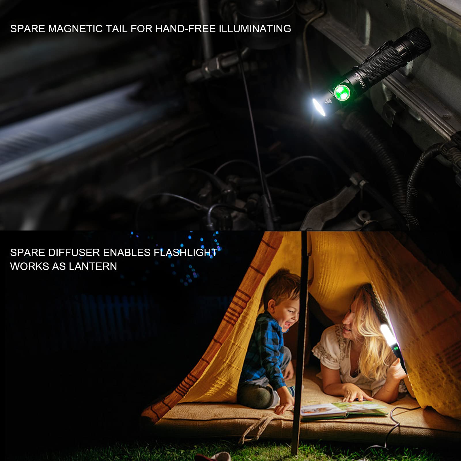 Sofirn SC31 Pro side profile highlighting compact size for pocket-ready lighting.