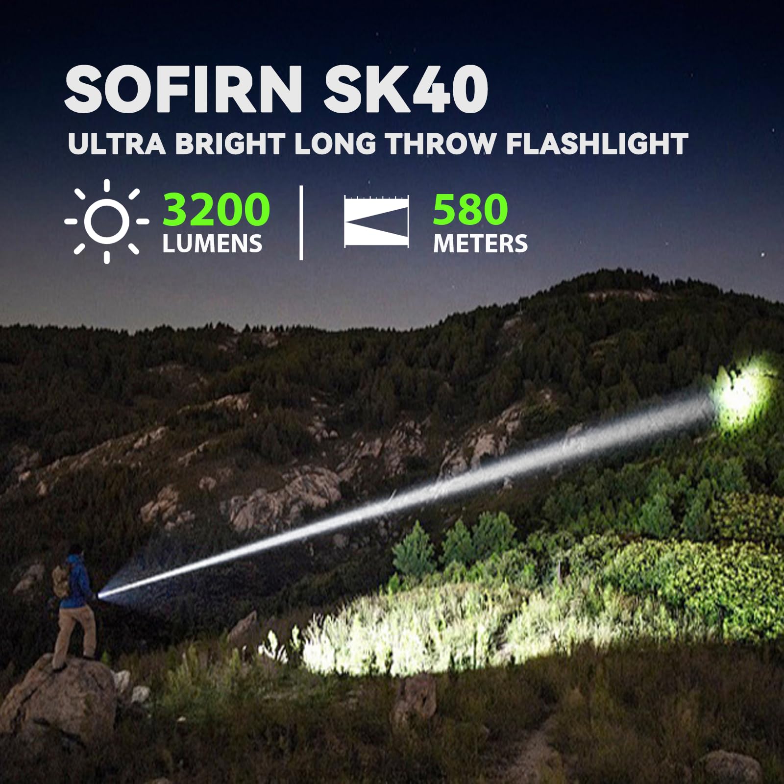 sofirn SK40 drop-test emphasizes durable, reliable performance.