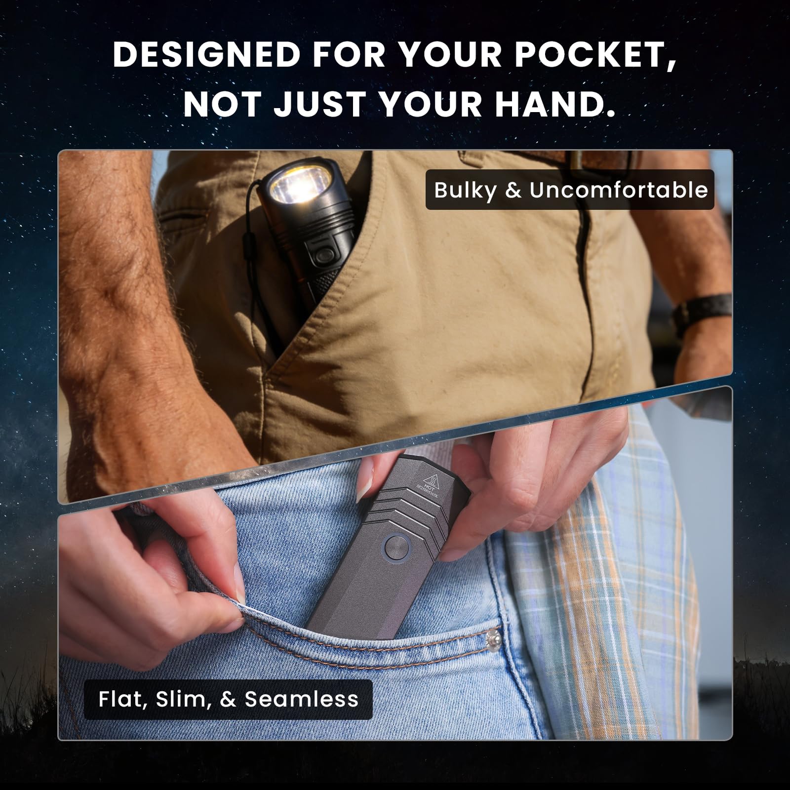 sofirn ST1 compact pocket size for easy everyday carry