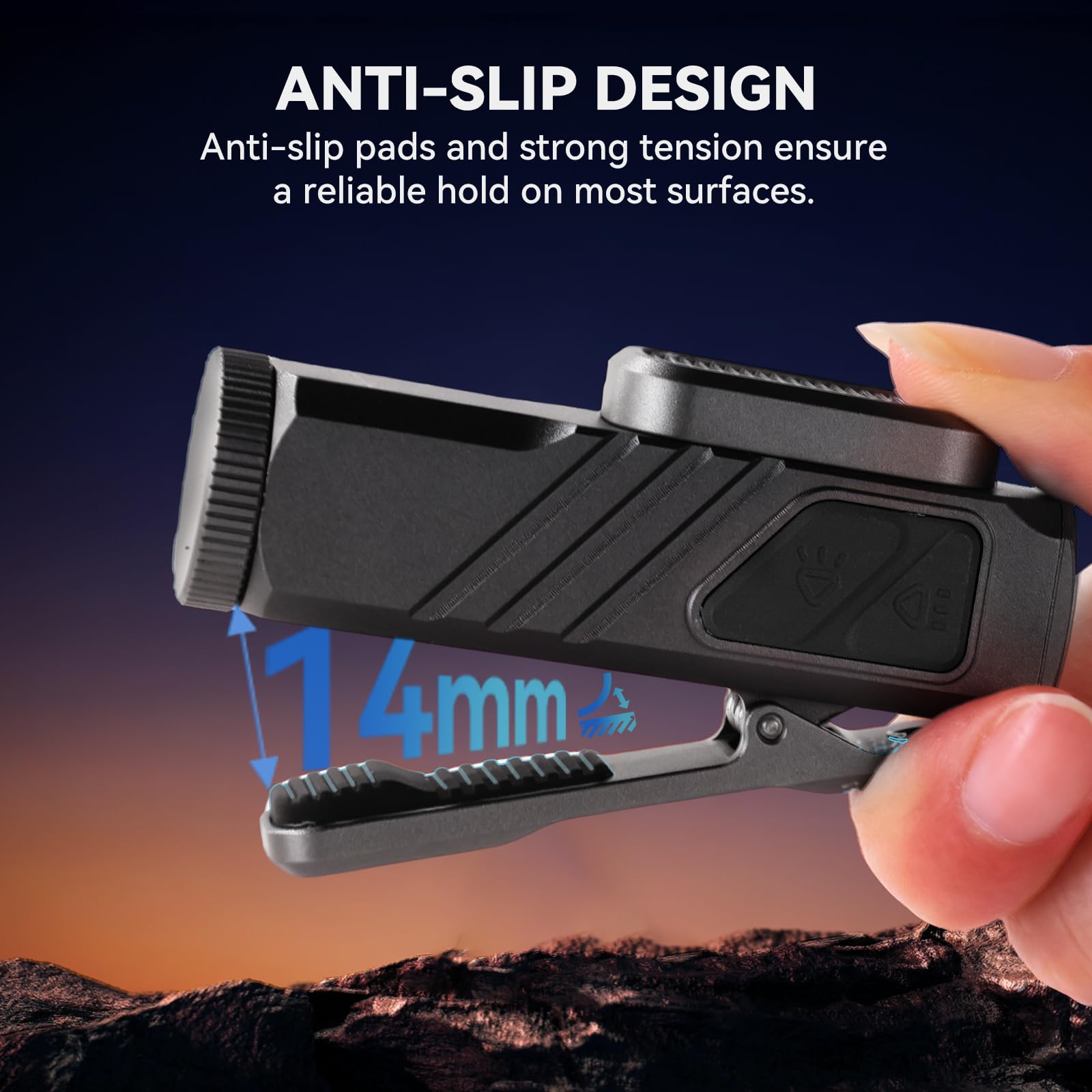 sofirn ST10 1000 lumens beam with extended reach up to 144 meters