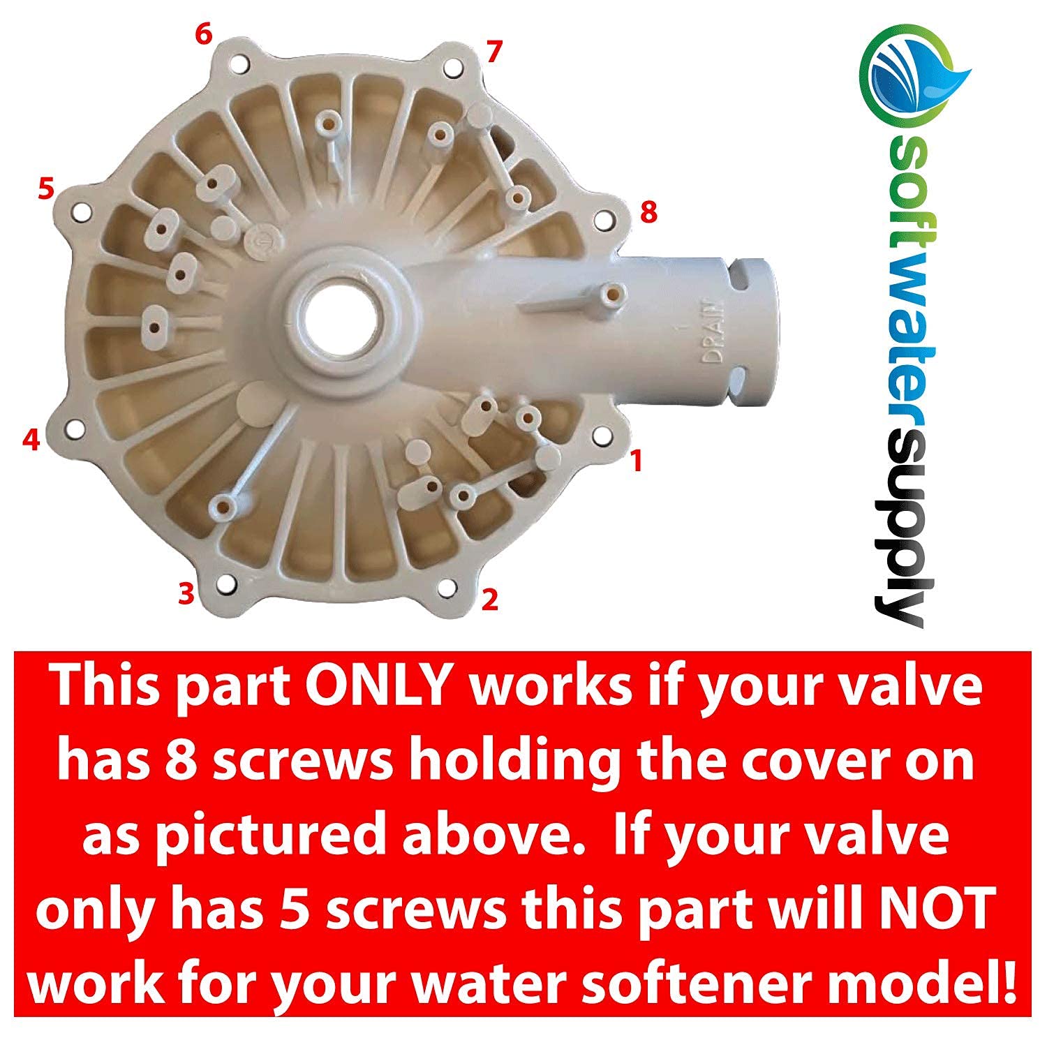 Soft Water Supply clip and O-rings image3, secure seal for reliable operation.