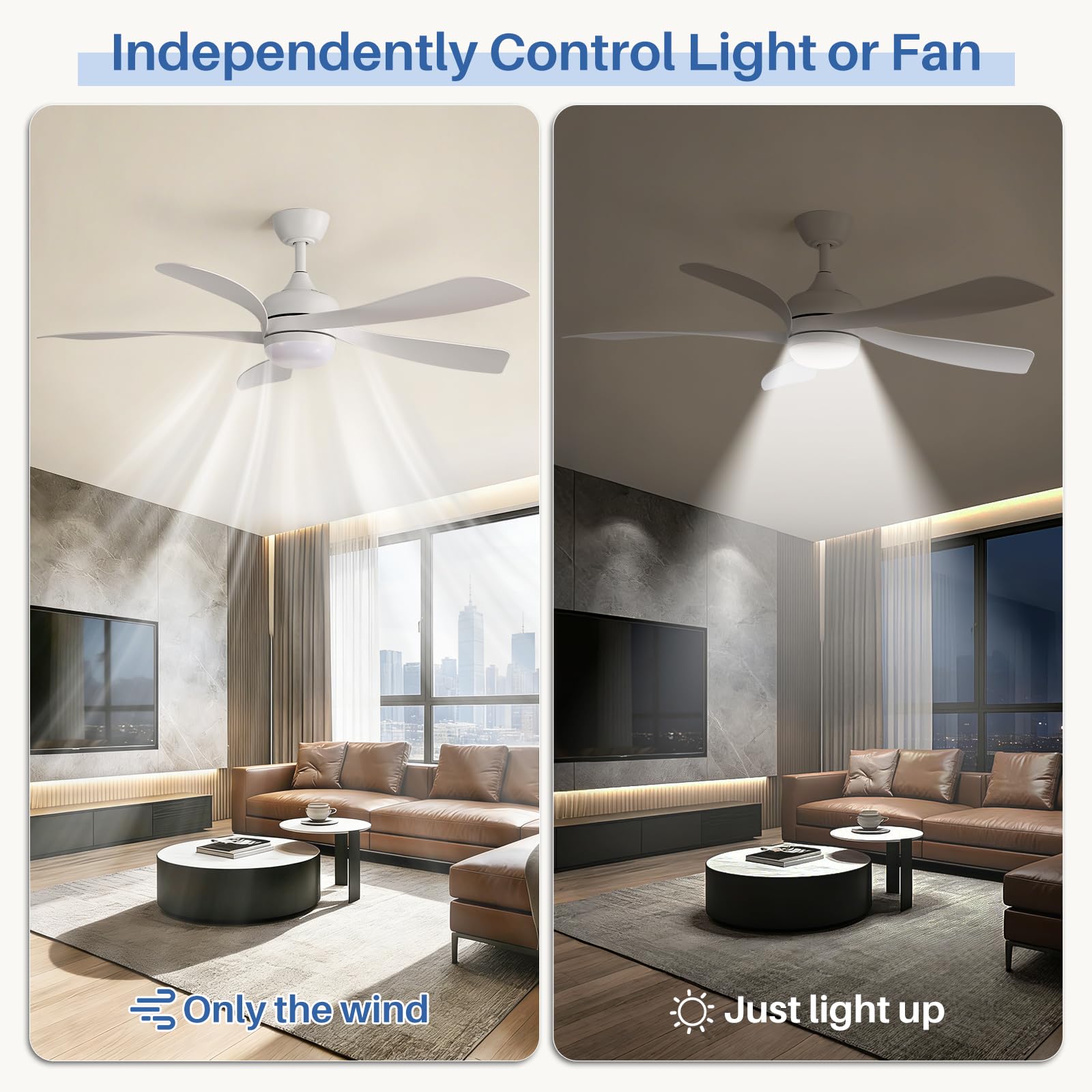Sofucor remote control for convenient ceiling fan operation