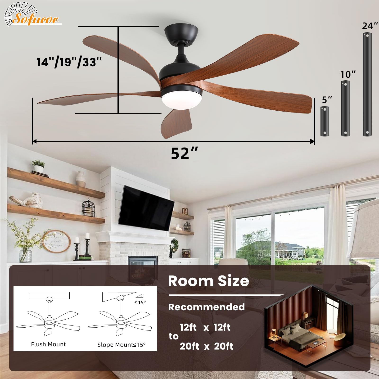 Sofucor smart home compatibility with Alexa and Google Assistant