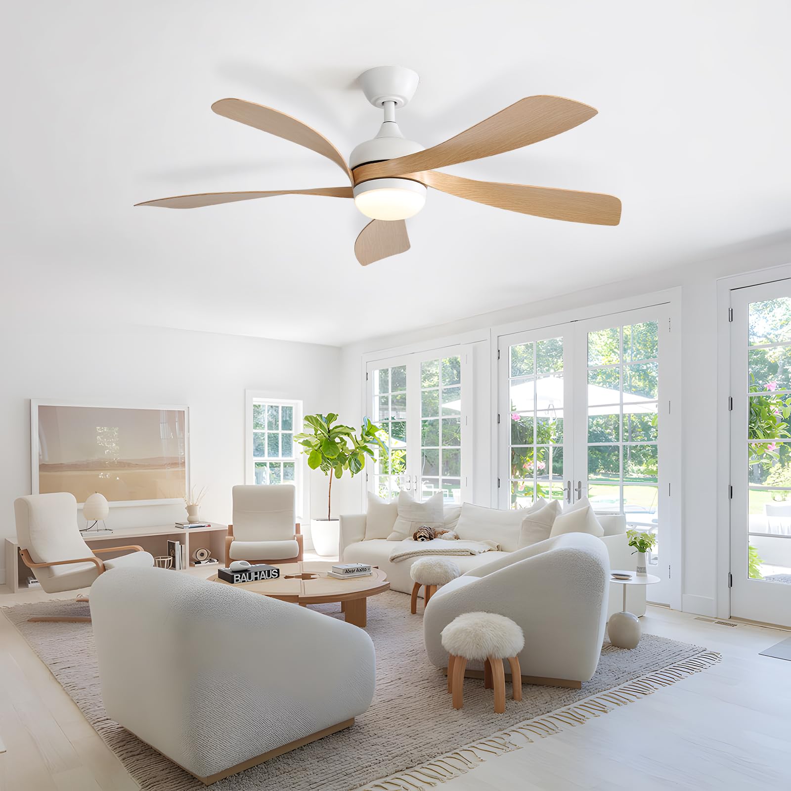 Sofucor 52inch fan for indoor and covered outdoor spaces