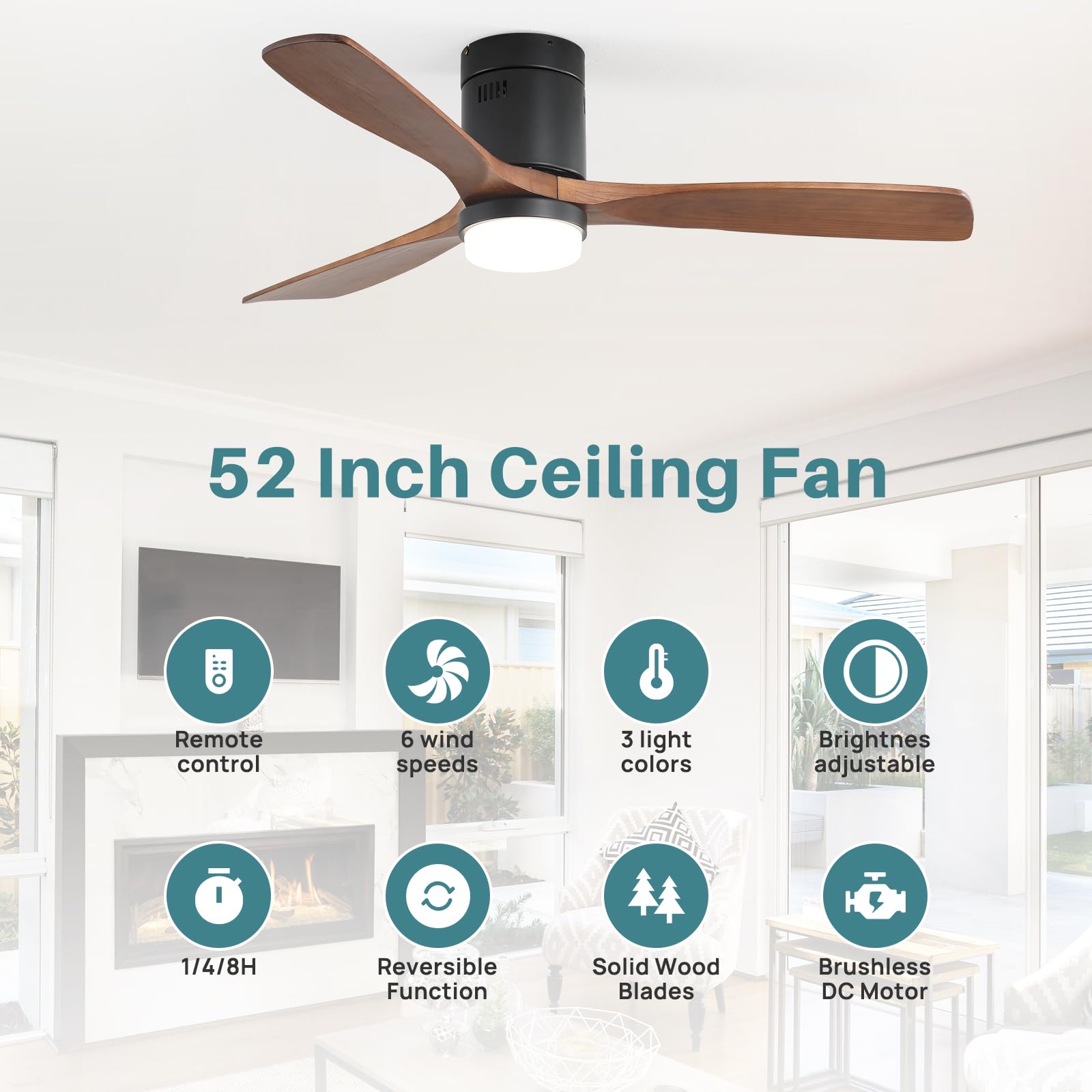 Sofucor reversible motor enables year-round comfort and energy savings.