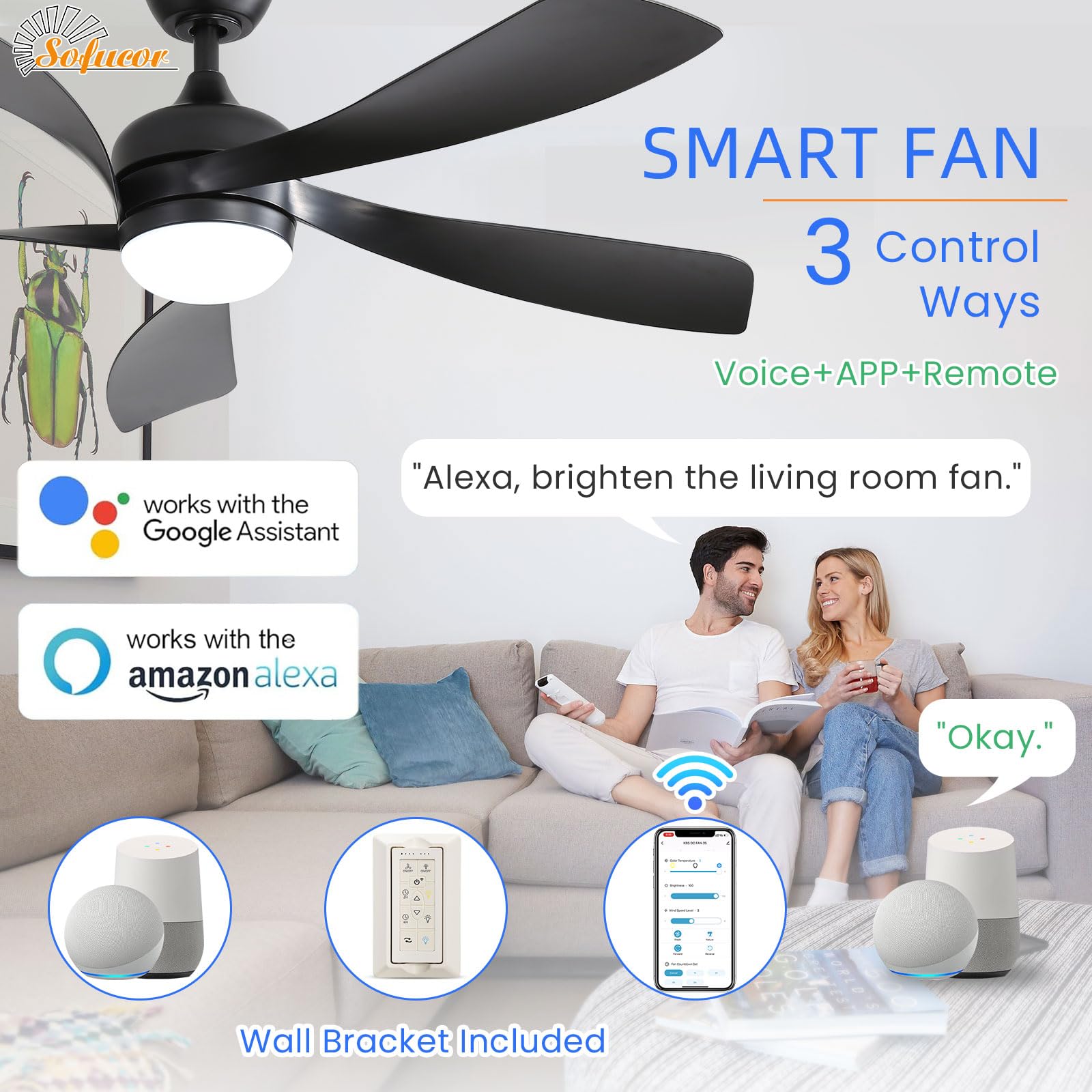 Sofucor voice-app remote-control setup enables hands-free operation