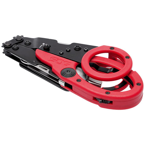 SOG ParaShears mm rule for metric sizing on scene