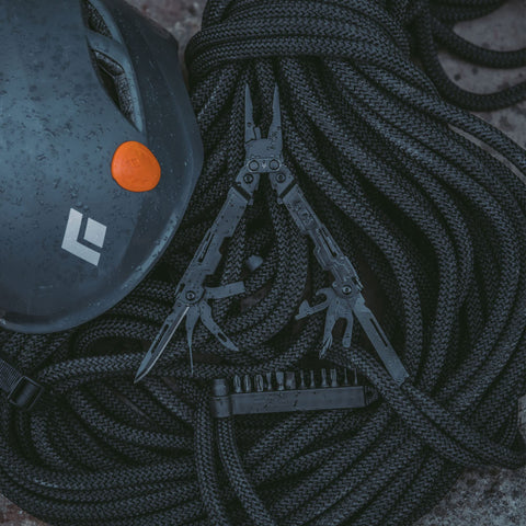 SOG PowerAccess Deluxe nylon sheath keeps tools organized on the go