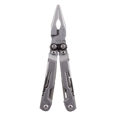 SOG PowerPint needle-nose pliers for precise gripping tasks.